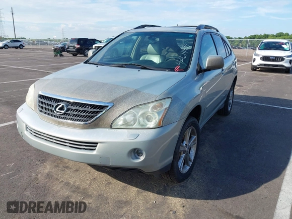 2006 Lexus RX 400h with VIN JTJHW31U360013349, listed as a IAAI auction lot 42614481 with 330,928 mi miles and . Bid and sale history available at DreamBid. Image 2.