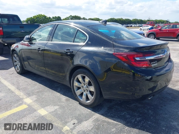 2016 Buick Regal with VIN 2G4GK5EX1G9111387, listed as a IAAI auction lot 42190399 with 87,237 mi miles. Bid and sale history available at carsss.com. Image 3.