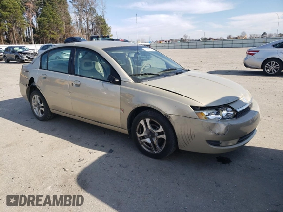 2003 Saturn ION with VIN 1G8AL52F83Z202931, listed as a Copart auction lot 86487104 with 180,644 mi miles and Salvage Title. Bid and sale history available at carsss.com. Image 4.