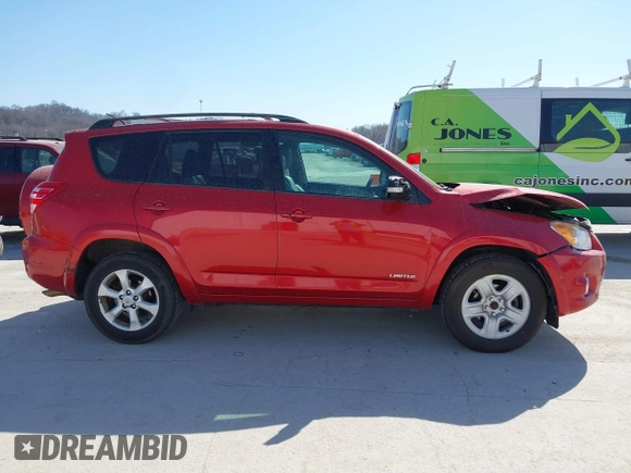 2012 Toyota RAV4 Limited with VIN 2T3DK4DV7CW074797, listed as a IAAI auction lot 41782818 with 214,080 mi miles. Bid and sale history available at carsss.com. Image 13.