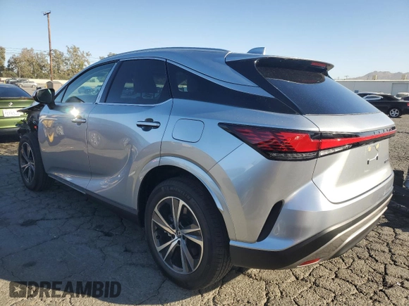 2023 Lexus RX with VIN 2T2BAMBA6PC020798, listed as a Copart auction lot 75739993 with 8,933 mi miles. Bid and sale history available at carsss.com. Image 2.