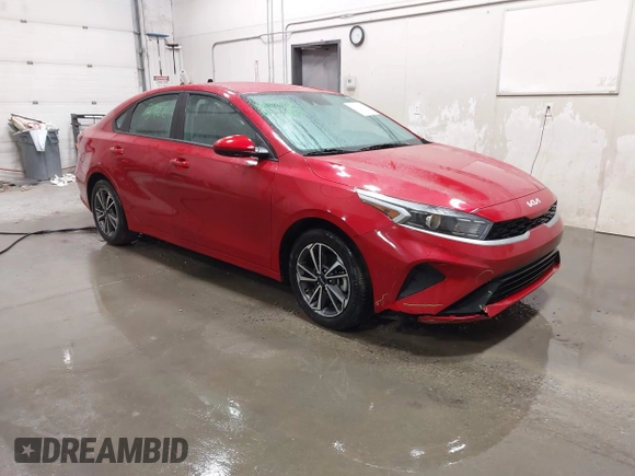 2023 Kia Forte LXS with VIN 3KPF24ADXPE612849, listed as a IAAI auction lot 41896506 with 35,423 mi miles. Bid and sale history available at carsss.com. Image 1.