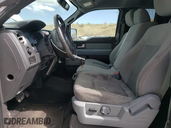 2012 Ford F-150 XL with VIN 1FTFX1EF8CFA01181, listed as a Copart auction lot 53817585 with 186,548 mi miles and Salvage Title. Bid and sale history available at carsss.com. Image 7.