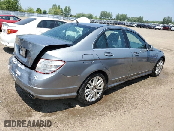2011 Mercedes-Benz C with VIN WDDGF5CB2BA508903, listed as a Copart auction lot 60699455 with 126,240 mi miles and Clean title. Bid and sale history available at DreamBid. Image 3.