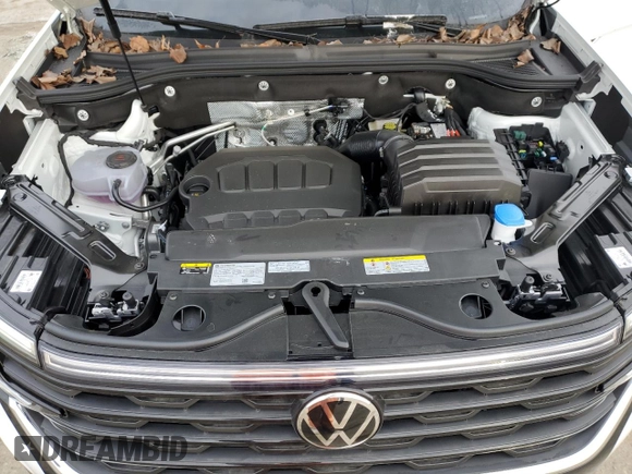 2024 Volkswagen Atlas SE with VIN 1V2LE2CA8RC263457, listed as a Copart auction lot 89281675 with 37 mi miles and Salvage title. Bid and sale history available at DreamBid. Image 12.