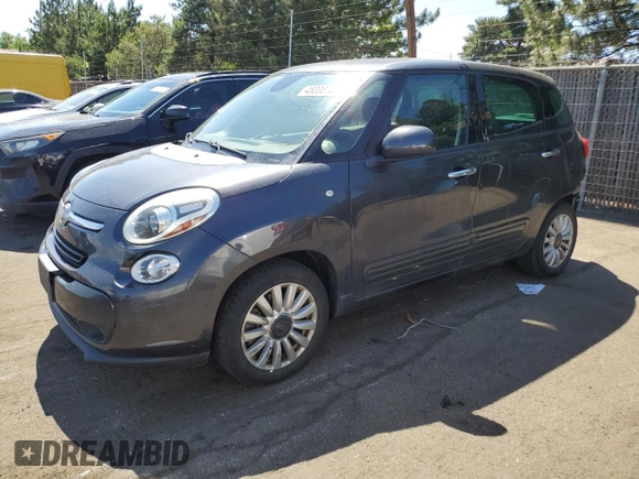 2017 FIAT 500L Pop with VIN ZFBCFAAH6HZ039885, listed as a Copart auction lot 48006744 with 68,315 mi miles and Salvage Title. Bid and sale history available at carsss.com. Image 1.