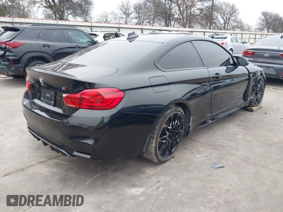 2019 BMW M4 with VIN WBS4Y9C53KAH82910, listed as a IAAI auction lot 41570315 with 59,227 mi miles. Bid and sale history available at carsss.com. Image 4.