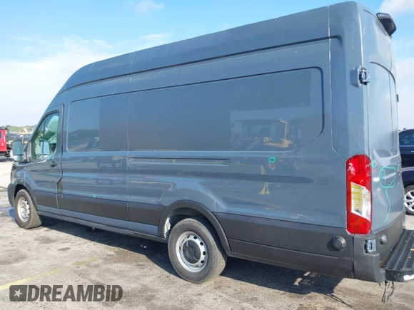 2020 Ford Transit Cargo with VIN 1FTBR3X85LKB04164, listed as a IAAI auction lot 41757122 with 101,038 mi miles. Bid and sale history available at carsss.com. Image 3.