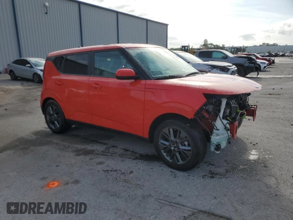 2020 Kia Soul EX with VIN KNDJ33AU2L7008532, listed as a Copart auction lot 54302775 with 40,033 mi miles and Salvage Title. Bid and sale history available at carsss.com. Image 4.