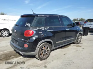 2014 FIAT 500L Trekking with VIN ZFBCFADH2EZ009533, listed as a Copart auction lot 43323265 with 126,887 mi miles and Salvage Title. Bid and sale history available at DreamBid. Image 3.