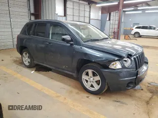 2007 Jeep Compass Sport with VIN 1J8FF47W87D130159, listed as a Copart auction lot 47032565 with 161,236 mi miles and Salvage Title. Bid and sale history available at carsss.com. Image 4.