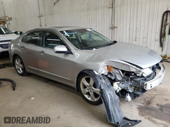 2010 Acura TSX with VIN JH4CU2F62AC021911, listed as a Copart auction lot 52683215 with 159,980 mi miles and Salvage Title. Bid and sale history available at carsss.com. Image 4.