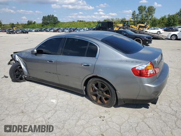 2004 Infiniti G35 w/Leather with VIN JNKCV51F04M716151, listed as a Copart auction lot 72945784 with 199,371 mi miles and Salvage Title. Bid and sale history available at DreamBid. Image 2.