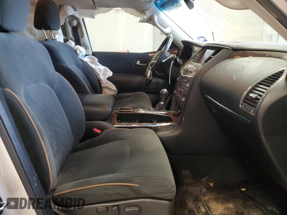2017 Nissan Armada SV with VIN JN8AY2ND3H9009629, listed as a Copart auction lot 84996414 with 88,977 mi miles and Clean Title. Bid and sale history available at carsss.com. Image 7.