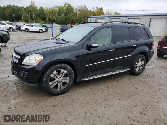 2008 Mercedes-Benz GL-Class 4.6L with VIN 4JGBF71E48A360612, listed as a Copart auction lot 75102504 with 197,698 mi miles and Clean Title. Bid and sale history available at carsss.com. Image 1.