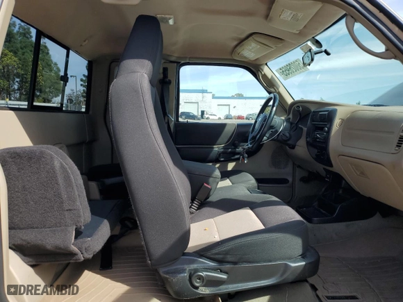 2005 Ford Ranger XLT with VIN 1FTYR44EX5PA06943, listed as a Copart auction lot 50026955 with 130,142 mi miles and Salvage Title. Bid and sale history available at carsss.com. Image 10.