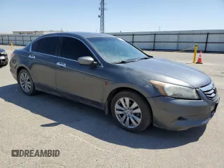 2011 Honda Accord EX-L with VIN 1HGCP3F88BA029560, listed as a Copart auction lot 56164185 with 154,983 mi miles and Salvage title. Bid and sale history available at DreamBid. Image 4.
