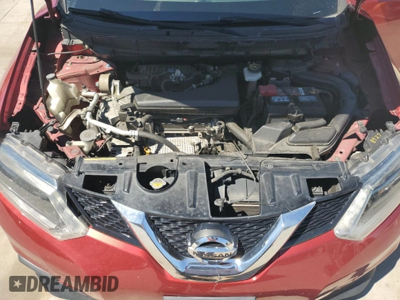 2016 Nissan Rogue S with VIN KNMAT2MT8GP688990, listed as a Copart auction lot 49648115 with 160,657 mi miles and Salvage Title. Bid and sale history available at DreamBid. Image 12.
