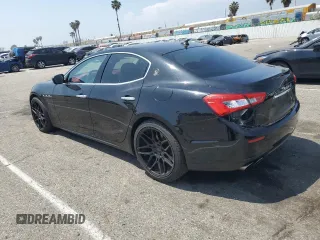 2017 Maserati Ghibli with VIN ZAM57XSA9H1238334, listed as a Copart auction lot 53439293 with 106,711 mi miles. Bid and sale history available at carsss.com. Image 2.