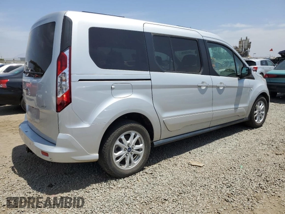 2019 Ford Transit Connect XLT with VIN NM0GE9F28K1427031, listed as a Copart auction lot 59125675 with 130,873 mi miles and Clean title. Bid and sale history available at DreamBid. Image 3.