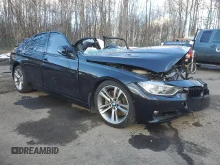 2012 BMW 3 Series 335i with VIN WBA3A9C58CFX59984, listed as a Copart auction lot 43690095 with 73,225 mi miles and Salvage title. Bid and sale history available at DreamBid. Image 4.