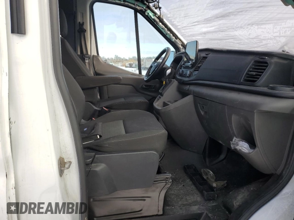 2020 Ford Transit Cargo with VIN 1FTBF4XG3LKB63896, listed as a Copart auction lot 45961475 with 106,734 mi miles and Salvage Title. Bid and sale history available at DreamBid. Image 10.