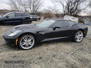 2018 Chevrolet Corvette 1LT with VIN 1G1YB2D79J5106511, listed as a Copart auction lot 83304154 with 36,496 mi miles and Salvage Title. Bid and sale history available at carsss.com. Image 1.