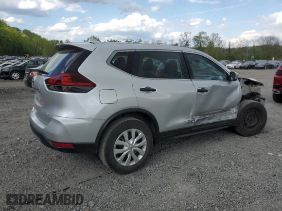 2020 Nissan Rogue S with VIN 5N1AT2MV6LC712489, listed as a Copart auction lot 54721915 with 74,681 mi miles and Salvage Title. Bid and sale history available at carsss.com. Image 3.