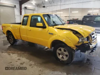2006 Ford Ranger XL with VIN 1FTZR15E66PA03928, listed as a Copart auction lot 52025225 with 171,073 mi miles and Salvage Title. Bid and sale history available at carsss.com. Image 4.