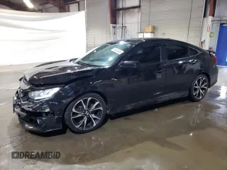 2018 Honda Civic Si with VIN 2HGFC1E51JH709305, listed as a Copart auction lot 44836445 with 110,081 mi miles and Salvage Title. Bid and sale history available at DreamBid. Image 1.