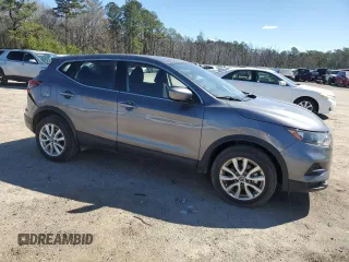 2022 Nissan Rogue S with VIN JN1BJ1AV5NW345005, listed as a Copart auction lot 47966115 with 12,477 mi miles and Salvage title. Bid and sale history available at DreamBid. Image 4.