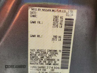 2014 Nissan Altima S with VIN 1N4BL3AP9EC274306, listed as a Copart auction lot 50464725 with 128,081 mi miles and Clean title. Bid and sale history available at DreamBid. Image 12.