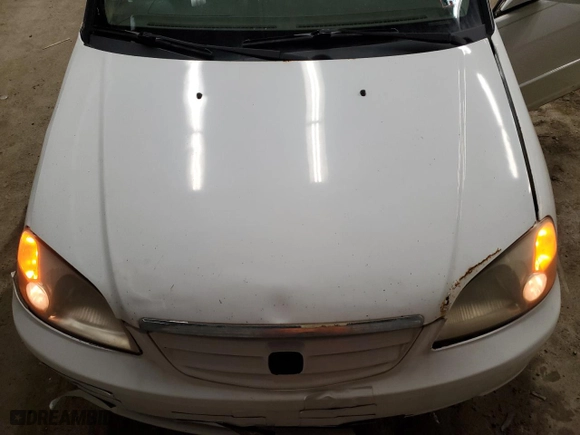 2002 Honda Civic EX with VIN 2HGES26842H507931, listed as a Copart auction lot 44452885 with 235,425 mi miles and Salvage Title. Bid and sale history available at carsss.com. Image 12.