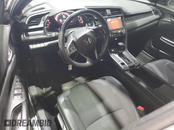 2021 Honda Civic Sport with VIN SHHFK7H47MU400406, listed as a Copart auction lot 45722085 with 28,107 mi miles and Salvage Title. Bid and sale history available at DreamBid. Image 8.