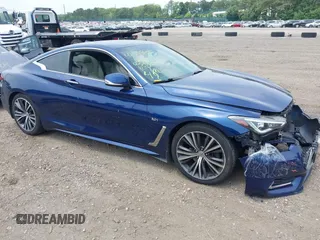 2017 Infiniti Q60 Premium with VIN JN1EV7EL7HM552511, listed as a IAAI auction lot 42558644 with 92,565 mi miles and . Bid and sale history available at DreamBid. Image 1.