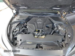 2020 Infiniti Q50 3.0t LUXE with VIN JN1EV7ARXLM254991, listed as a IAAI auction lot 41688390 with 55,873 mi miles. Bid and sale history available at carsss.com. Image 10.