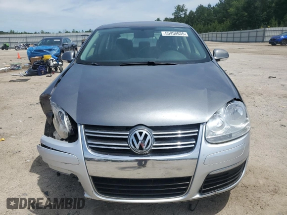 2007 Volkswagen Jetta 2.5 with VIN 3VWRG71K57M000611, listed as a Copart auction lot 55950635 with Not provided miles and Salvage title. Bid and sale history available at DreamBid. Image 5.