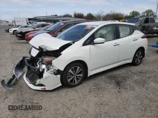2022 Nissan LEAF S Plus z VIN 1N4BZ1BV9NC561645, wystawiony jako Copart lot #50939635 z przebiegiem 118 525 mil mil oraz Szkoda całkowita • Salvage title. Historia ofert i sprzedaży dostępna na DreamBid. Obrazek 1.