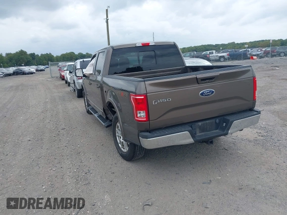 2015 Ford F-150 XLT with VIN 1FTEW1EP1FFC72160, listed as a IAAI auction lot 40351662 with 142,647 mi miles. Bid and sale history available at carsss.com. Image 3.