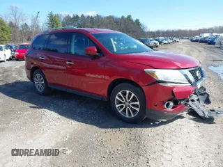 2016 Nissan Pathfinder Platinum with VIN 5N1AR2MM6GC600769, listed as a IAAI auction lot 41937986 with 124,211 mi miles. Bid and sale history available at carsss.com. Image 1.