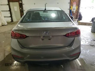 2021 Hyundai Accent SE with VIN 3KPC24A67ME136303, listed as a Copart auction lot 61190995 with 37,620 mi miles and Salvage title. Bid and sale history available at DreamBid. Image 6.