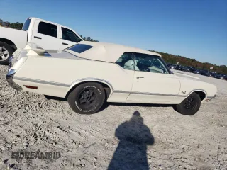 1972 Oldsmobile Cutlass with VIN 3J67K2M132911, listed as a Copart auction lot 81759014 with Not Provided miles and Salvage Title. Bid and sale history available at DreamBid. Image 3.