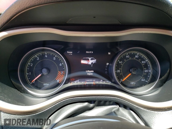 2015 Jeep Cherokee Limited z VIN 1C4PJMDS0FW727983, wystawiony jako Copart lot #57534065 z przebiegiem 144 390 mil mil oraz Czysty tytuł • Clean title. Historia ofert i sprzedaży dostępna na DreamBid. Obrazek 9.