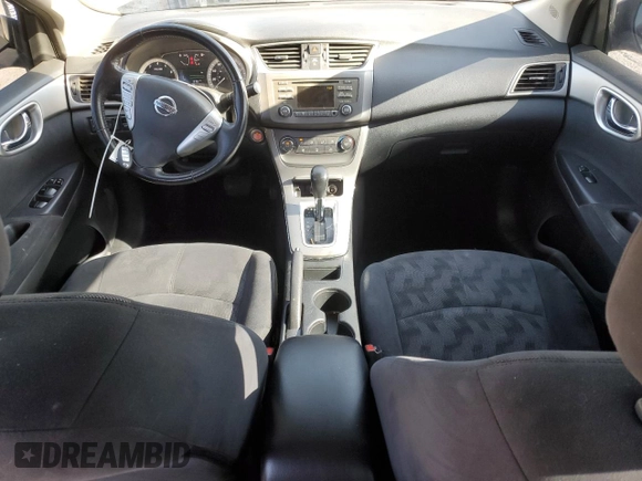 2013 Nissan Sentra S with VIN 3N1AB7AP5DL659304, listed as a Copart auction lot 52418855 with 117,475 mi miles and Salvage Title. Bid and sale history available at DreamBid. Image 8.