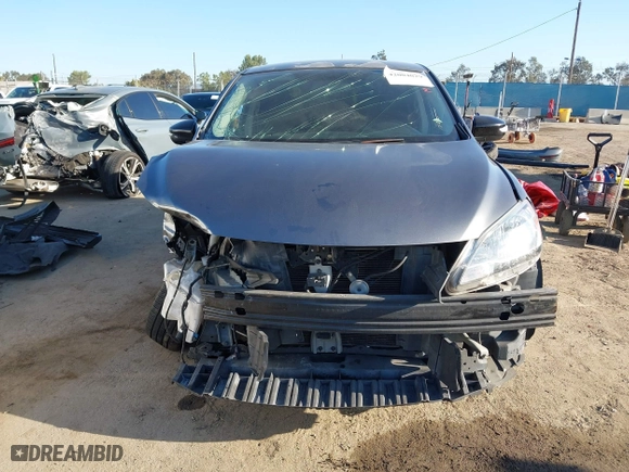 2015 Nissan Sentra S with VIN 3N1AB7AP4FY372638, listed as a IAAI auction lot 42004029 with 152,466 mi miles. Bid and sale history available at carsss.com. Image 13.