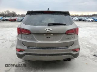2018 Hyundai Santa Fe Ultimate with VIN 5XYZWDLA2JG515370, listed as a Copart auction lot 47178355 with Not provided miles and Salvage title. Bid and sale history available at DreamBid. Image 6.