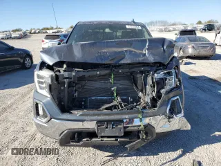 2021 GMC Sierra 1500 Limited SLT with VIN 1GTU9DETXMZ399972, listed as a Copart auction lot 77213004 with 42,588 mi miles and Salvage Title. Bid and sale history available at carsss.com. Image 5.
