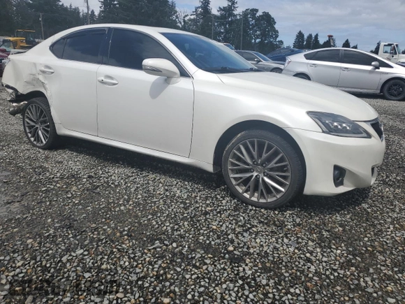2011 Lexus IS 250 with VIN JTHCF5C27B5051554, listed as a Copart auction lot 56521425 with 133,661 mi miles and Salvage title. Bid and sale history available at DreamBid. Image 4.