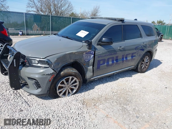 2023 Dodge Durango Pursuit z VIN 1C4RDJFG3PC637835, wystawiony jako IAAI lot #41897119 z przebiegiem 16 447 mil mil oraz . Historia ofert i sprzedaży dostępna na DreamBid. Obrazek 2.