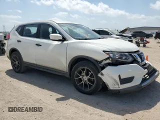 2017 Nissan Rogue SV with VIN KNMAT2MV7HP548402, listed as a Copart auction lot 53717045 with 146,650 mi miles and Salvage title. Bid and sale history available at DreamBid. Image 4.